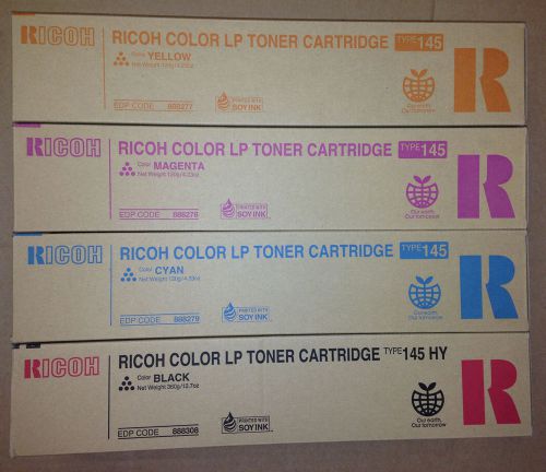 Ricoh Aficio - LANIER - SAVIN CL4000DN Toner SPC410DN - Type 145 CYM w/ HY Black