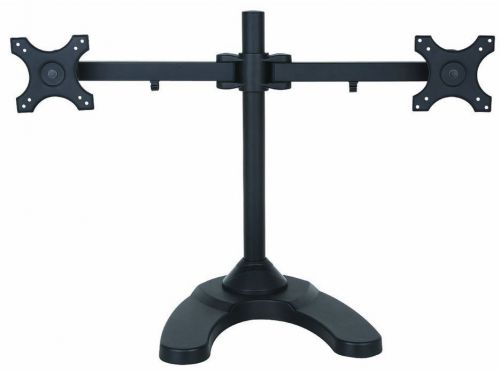 Halter® Freestanding Dual/Two LCD Monitor Desk Stand Holds Monitors up to 24&#034;