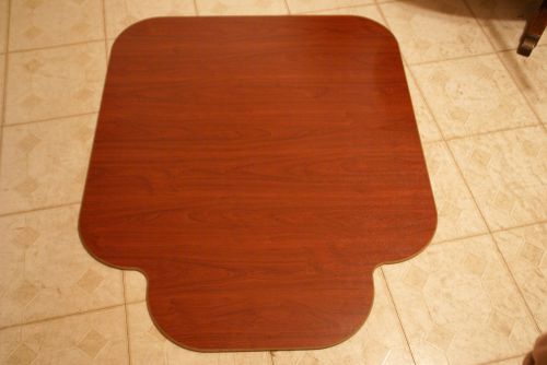 Bamboo chair floor mat computer desk hard oak finish wood tile carpet saver for sale