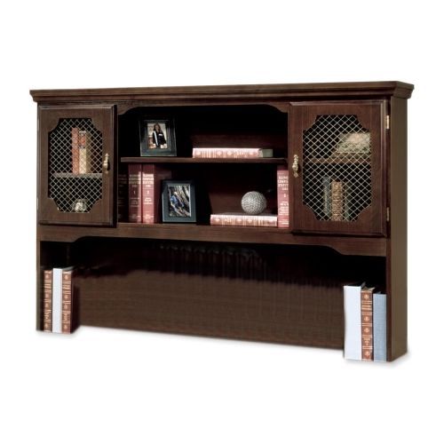 Governors Series Hutch For Kneespace Credenza, 60w x 13d x 46h, Mahogany