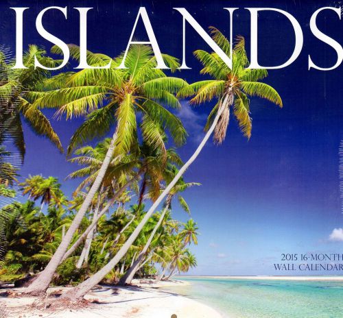 Islands - 2015 16 Month  WALL CALENDAR - 12x11
