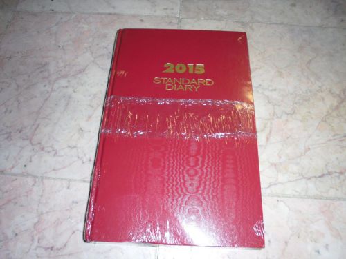 New ! 2015 At-A-Glance Standard Business Diary - Daily - 7.69&#034; x 12.13&#034; - Red