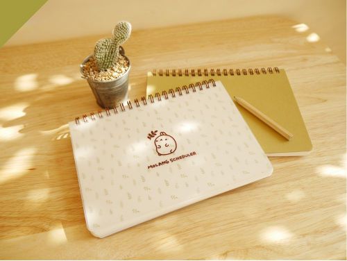 MOLANG Lovely Cute rabbit Bunny olive Undated Perpetual planner Scheduler ver.2