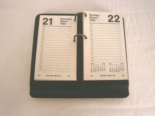 Stuart Kern Leather Desk Calendar 3050KCZ