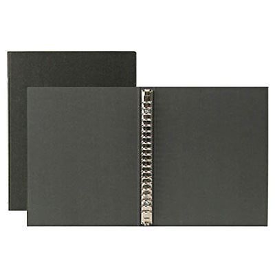 MUJI Moma Recycled paper binder A5 20 hole dark gray from Japan New
