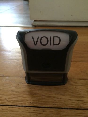 NEW TRODAT 4913 Self-Inking Stock Black Ink Office use Rubber Stamp - VOID