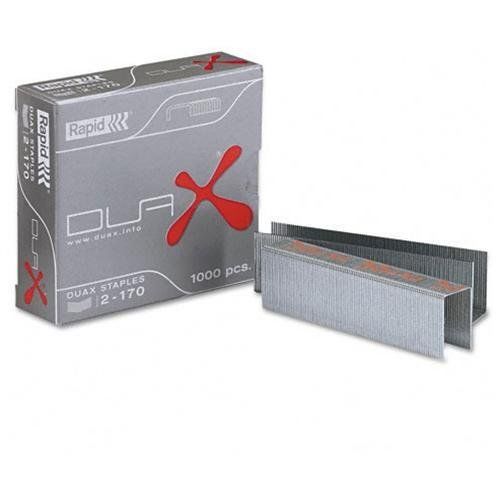 Rapid® Rapid Duax Heavy-Duty Metal Alloy Staples, 1,000/Box