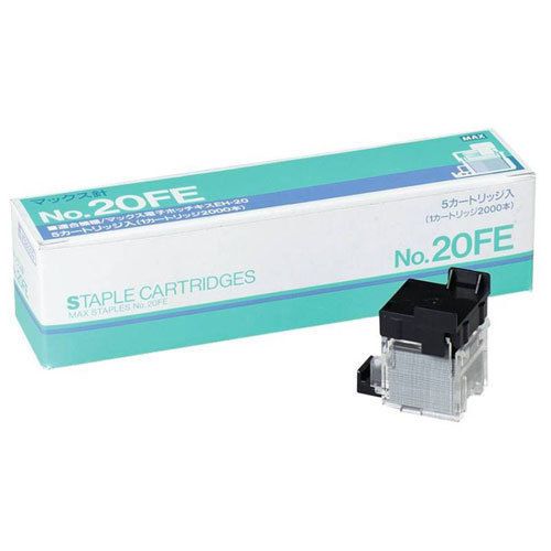 Max Staple Cartridge for EH-20F 2000 Pack - 20-FE Free Shipping