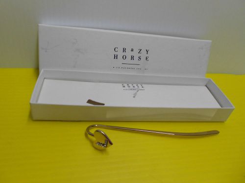 Crazy Horse Romantic Jewels Initial (L) BookMark UNIQUE!