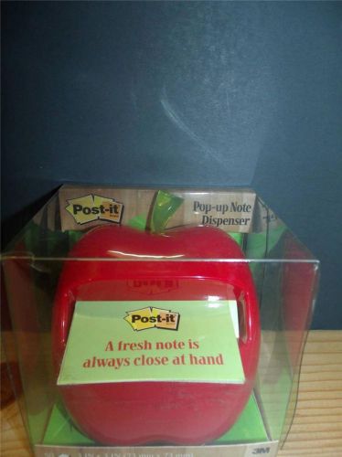 Post-it pop-up note dispenser - apple #apl-330 by 3m new for sale