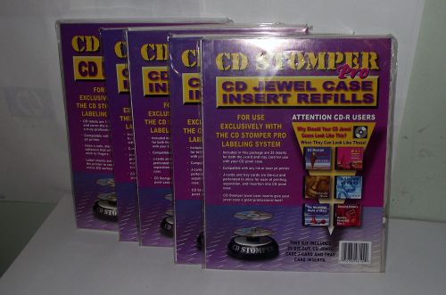 1508) CD Stomper Pro Label Refill for Labeling System 200 Total
