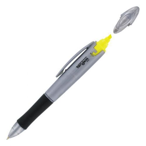1 Papermate Tandem Ball Point Pen &amp; Highlighter Combo