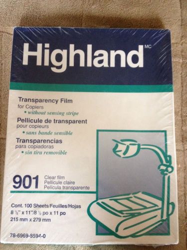 Higland 901 Transparency Film Clear Film