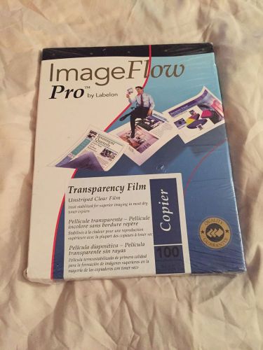 New Sealed box of 100 sheets Transparency Film IMAGEFLOW PRO by Labelon