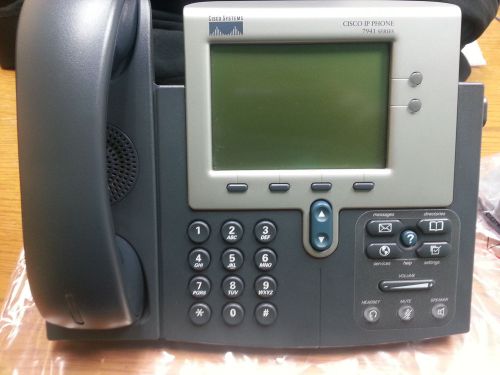 CISCO 7941G Unified IP VoIP Telephone Phone w/ 12 Months Warranty