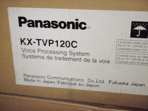 New in box, Panasonic KX-TVP120C Voice Processing System KXTVP120 KX-TVP120