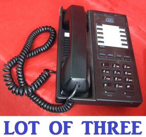 LOT SET of 3 Vodavi Business single line phone system 2703-00 speakerphone