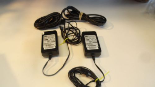 F4:  Lot of 2 Cisco PSA18U-480C AC Adapter Power Supply 341-0081-01