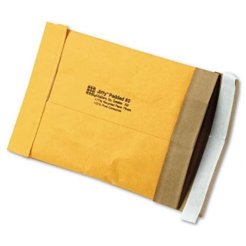 Sealed air jiffy padded mailer - padded - #0 [6&#034; x 10&#034;] - peel &amp; seal (sel85871) for sale