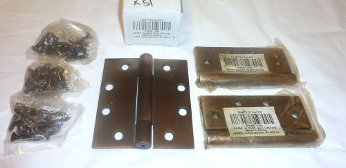 3 ives 3pb1 4.5&#034; x 4&#034; 640/us10b 3 knuckle plain bearing butt hinges dark bronze for sale