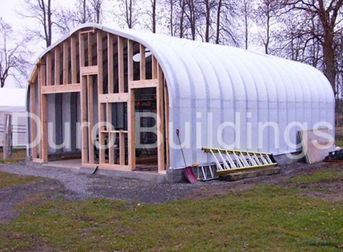 Durospan steel 25x27x16 metal building kit factory direct storage barn workshop for sale
