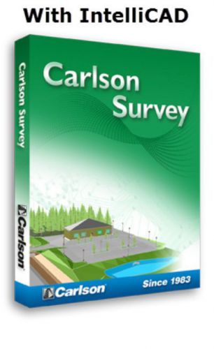 Carlson survey 2015 office software with embedded intellicad for sale