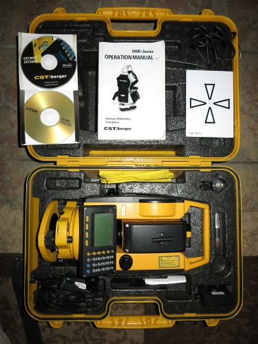 CST Berger Reflectorless Total Station. CST-302R. Electronic Survey. With Extras