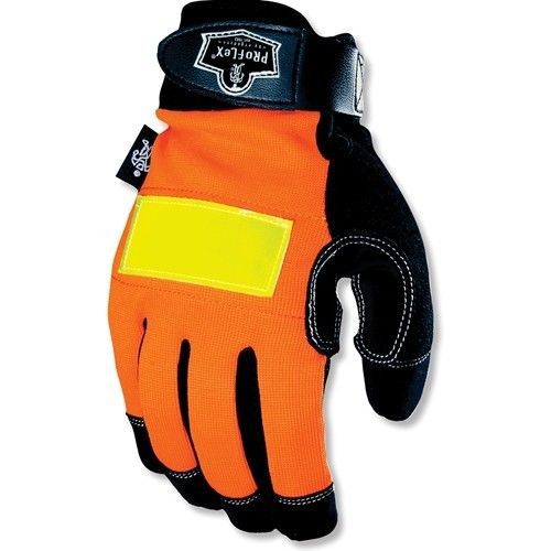 Brand new ergodyne proflex 874 hi-vis gardening and general duty gloves x-large for sale