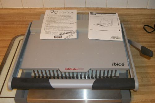Ibico IbiMaster 300 Binding Machine with Instructions Well Kept Condition