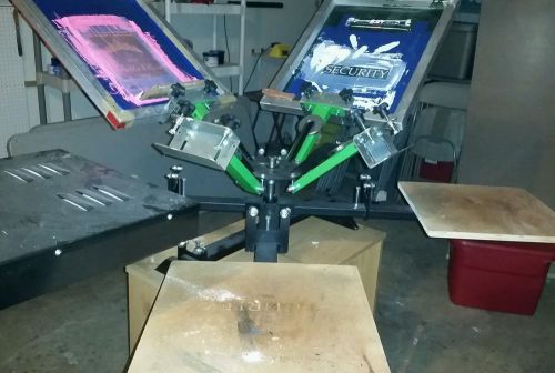 Screen printing press