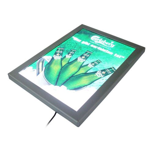 A4 (11.7&#034; x 8.3&#034;) round corner led slim light box without printing for sale