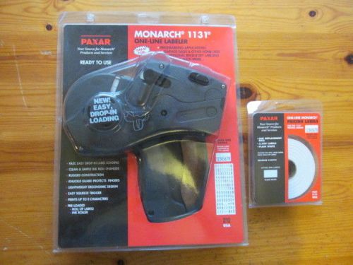 Monarch paxar 1131 price gun labeler NEW IN PACKAGE with EXTRA labels
