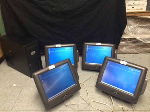 Radiant systems aloha 4 x p1520  windows standerd embedded and server pos for sale