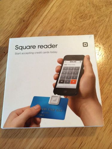 Square Card Reader. New, in box.