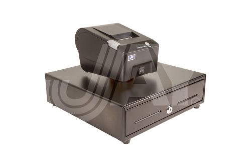 58mm usb therm pos receipt printer 100mm 12v+cash dr 4b5c 13 1/4 ”x13 1/2 ” 12v-j4020 for sale