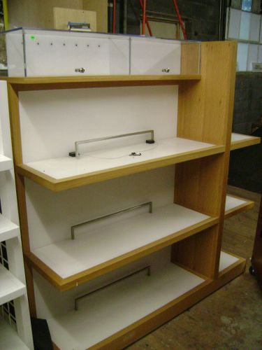Retail display shelf unit  security shelving michael kors display rack for sale