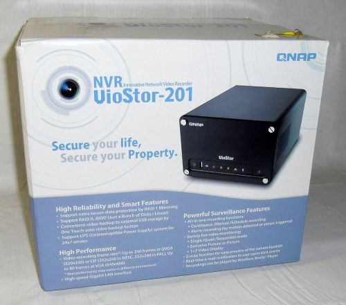 New VioStor VS-201V NVR Network Video Recorder for IP Surveillance Camera System