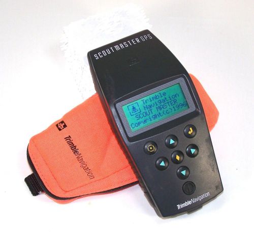 Trimble Navigation Scoutmaster Handheld GPS Unit Model 17319