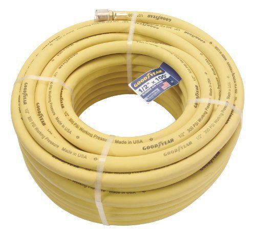 100 ft. unpackaged goodyear ep 46563 1/2-inch by 100-foot 300 psi rubber air ho for sale