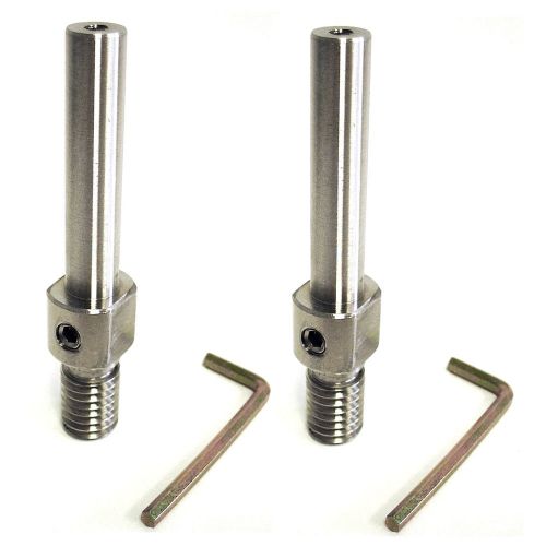 2pk dry core bit adapter convert 5/8”-11 arbor to 1/2” shank for electric drill for sale