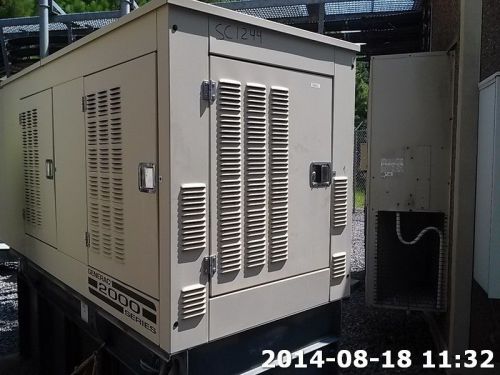 2000 generac 50kw diesel generator - used for sale