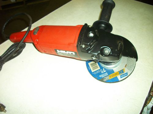 HILTI HG 700 HAND GRINDER WITH 7&#034; GRINDING WHEEL Angle Grider
