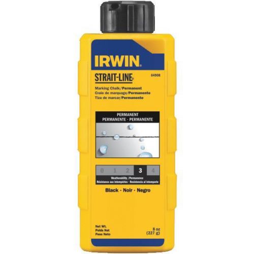 Irwin 64908 Powdered Chalk-8OZ BLACK CHALK