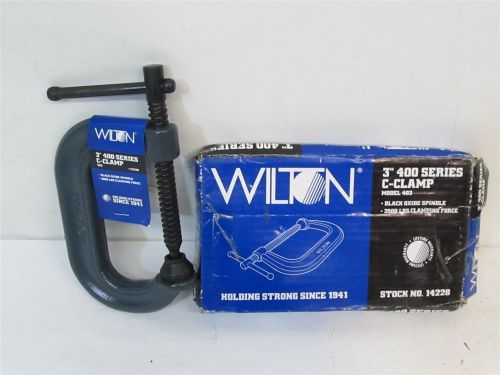 Wilton 14228, 3&#034;, 400 Series C-Clamp