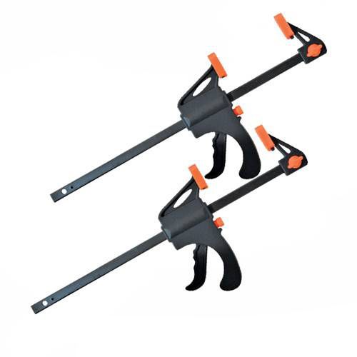 2 x 6&#034; 150MM QUICK RAPID LIGHT WEIGHT RATCHETING BAR CLAMP/SPREADER REVERSIBLE