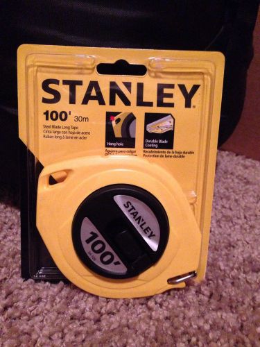 Stanley 100 ft x3/8 in. tape measure model 34-106 for sale
