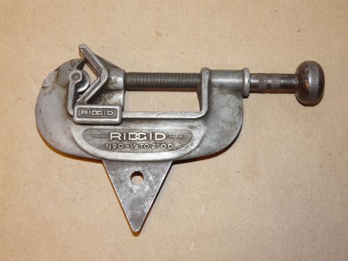 Vintage Ridgid No 0 Tubing/Pipe Cutter 5/8” – 2 1/8” Elvira Ohio INV9665