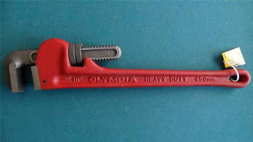 Olympia Tools 18&#034; Pipe Wrench 01-318 New