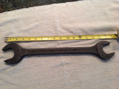 Fairmount 1041b  1-5/8&#034; 1-1/2&#034; x 16-1/2&#034;l double open end wrench for sale