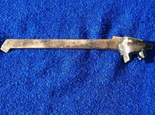 Brass barrel drum bung wrench non-sparking. cool! for sale